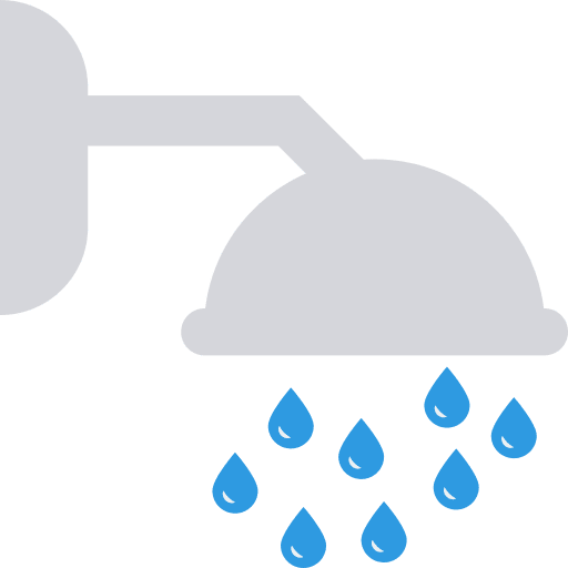 Shower shower washing cleaning icon