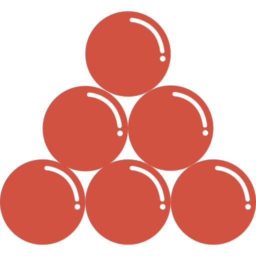 Snooker pool objects sports icon