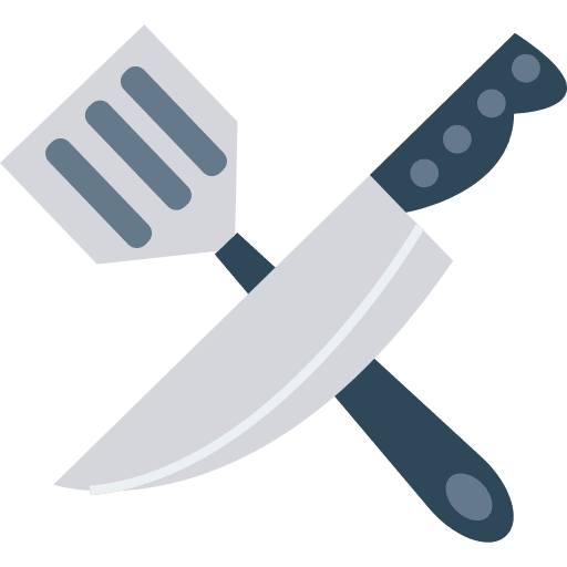 Spatula furniture and household knife food and restaurant icon
