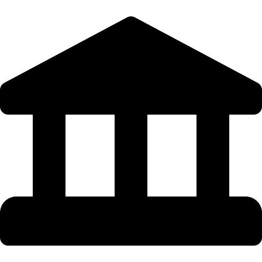 Bank business banking bank icon