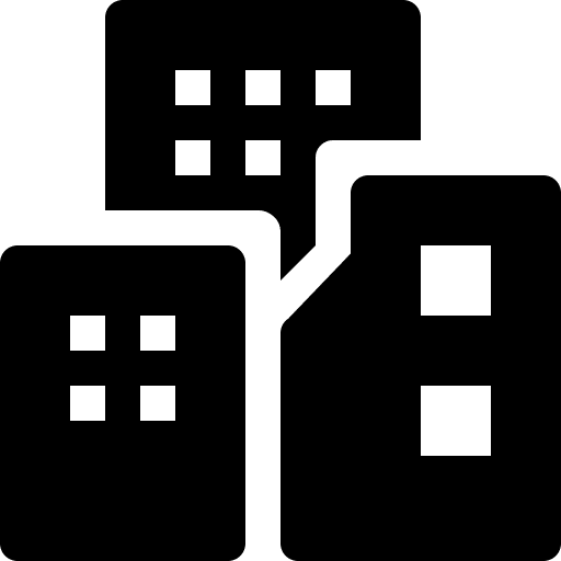 Building architecture and city architectonic urban icon