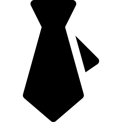 Tie business and finance wedding elegant icon