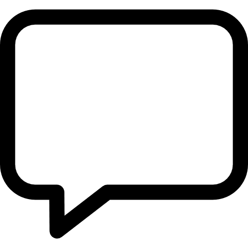 Message chatting speech bubble multimedia icon