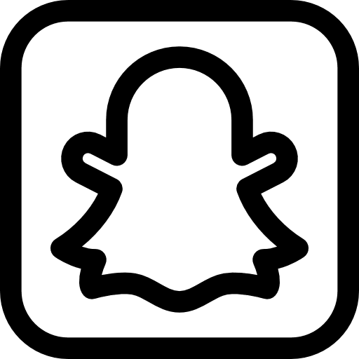 Snapchat social network brands and logotypes logo icon