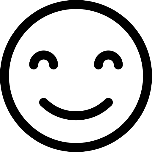 Happy smileys networking happy icon