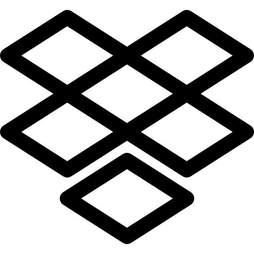 Dropbox social media logo brand icon