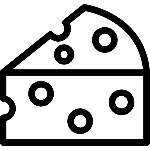 Cheese cheese food and restaurant healthy food icon