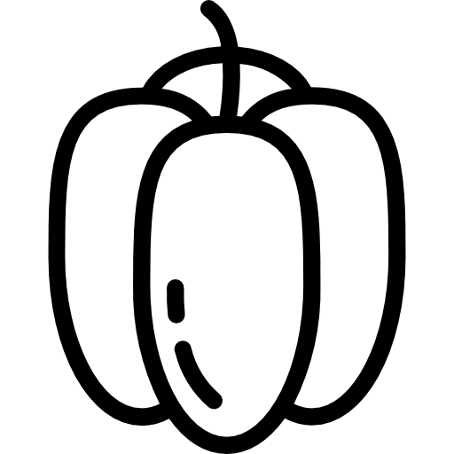 Bell pepper bell pepper vegetarian food icon