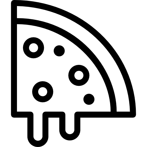 Pizza food pizza dough icon