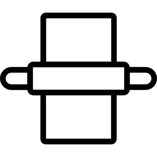 Rolling pin tools and utensils kitchen tools kitchenware icon