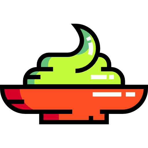 Wasabi food and restaurant food sushi icon