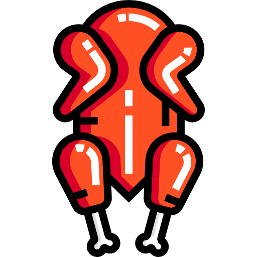 Duck cultures asian food icon