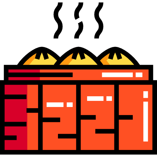 Dumpling jam dessert food icon