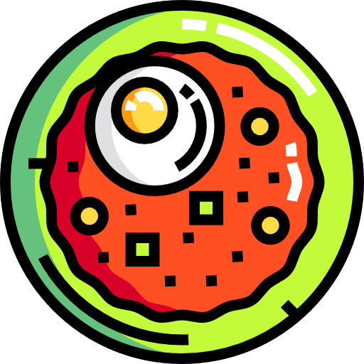 Fried rice bowl fried rice food icon