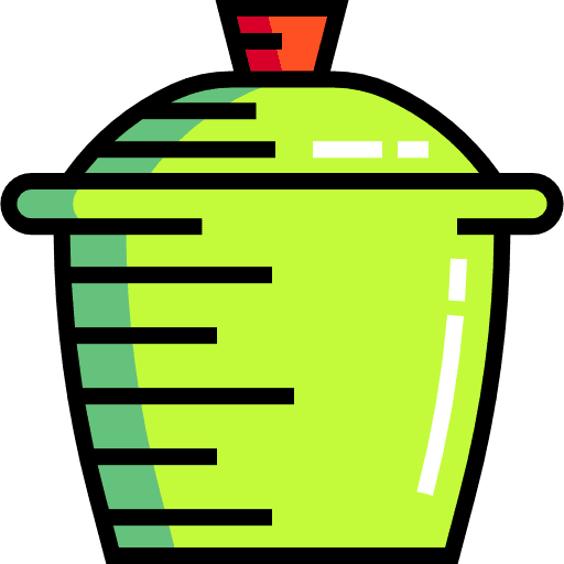 Pot cooking boiling pan icon