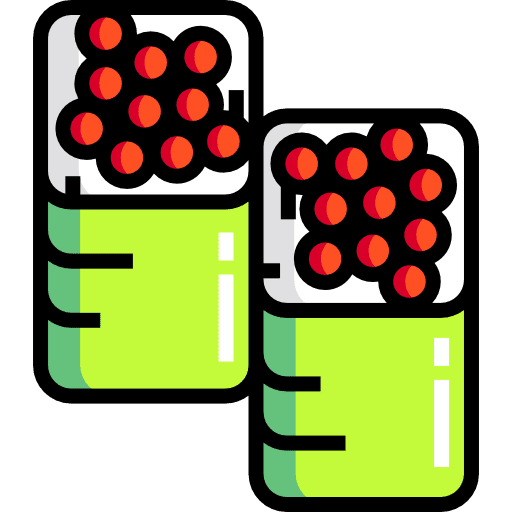 Sushi food raw sushi icon