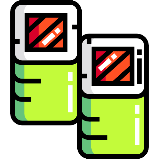 Sushi japanese food fish food icon