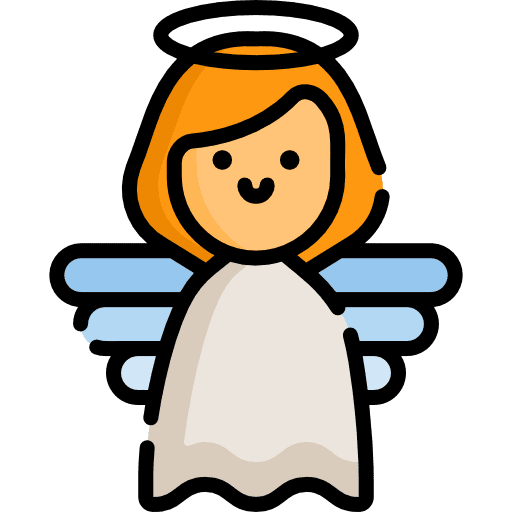 Angel easter christian people icon