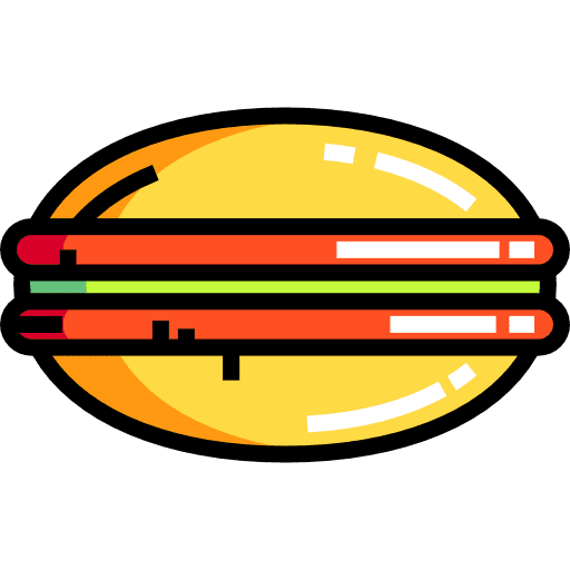 Dorayaki dessert japanese food food and restaurant icon