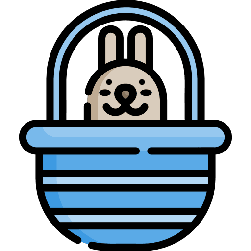 Easter bunny pet mammal wildlife icon