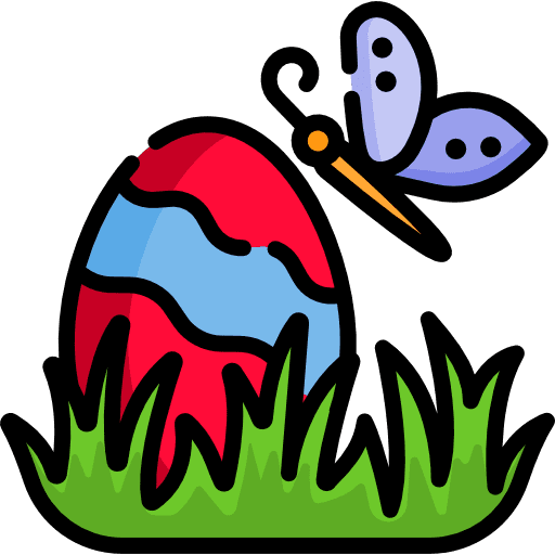 Easter egg eggs food egg icon