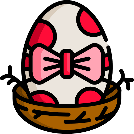 Easter egg easter egg easter eggs hearts icon