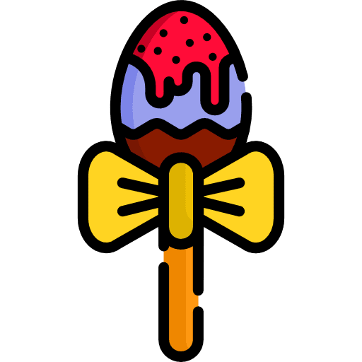 Easter eggs food hearts egg icon