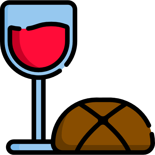 Last supper christianity religion wine icon