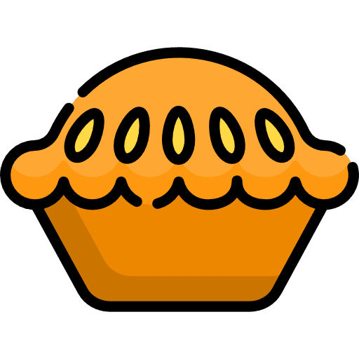 Pie sweet food dessert icon