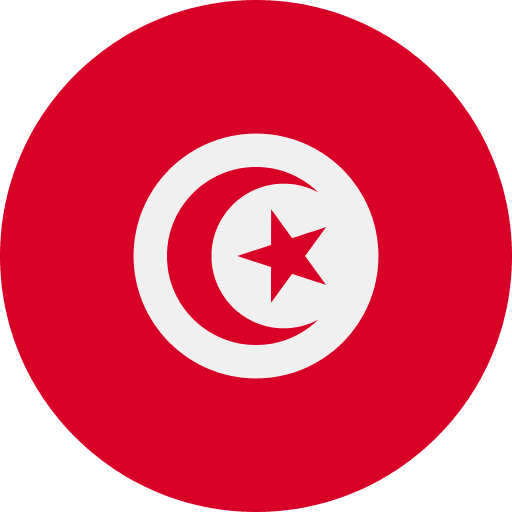Tunisia nation flags country icon
