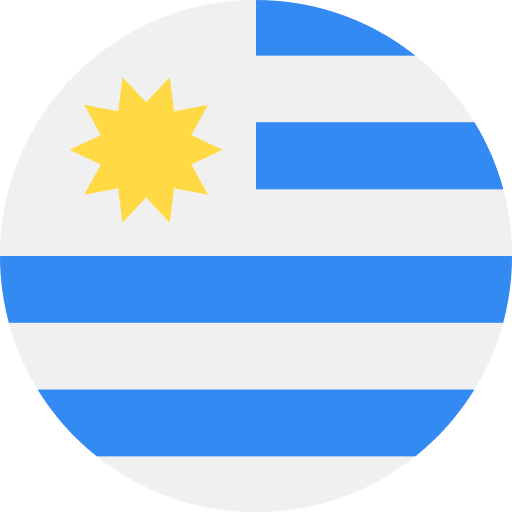 Uruguay world flags flag icon