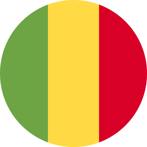 Mali country mali flag icon