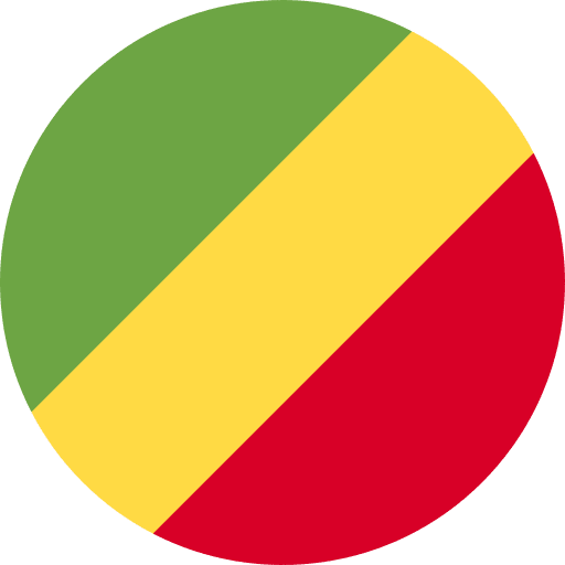 Republic of the congo country flag republic of the congo icon