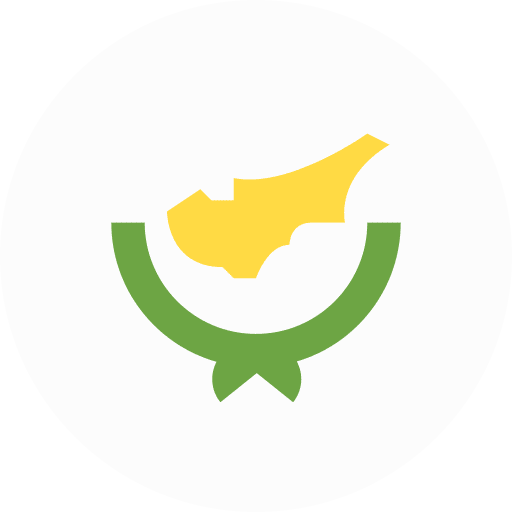 Cyprus nation flag country icon