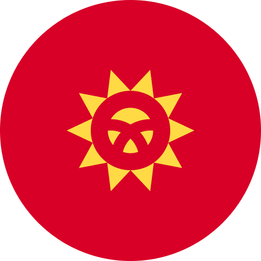 Kyrgyzstan nation flags world icon