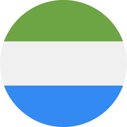 Sierra leone flag world country icon