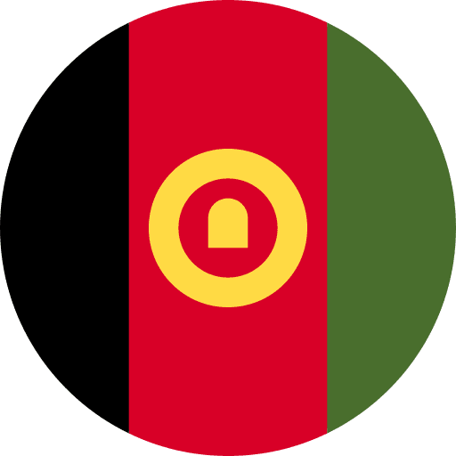 Afghanistan flag country nation icon