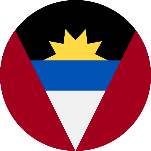 Antigua and barbuda flags world flag icon