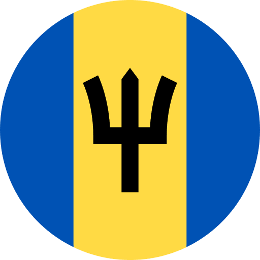 Barbados nation world country icon