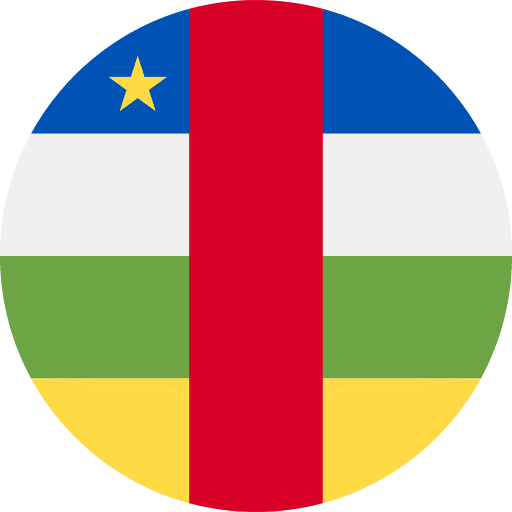 Central african republic country nation flag icon