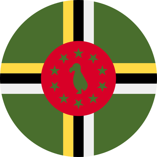 Dominica nation world country icon