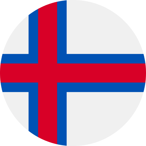 Faroe islands nation faroe islands flag icon