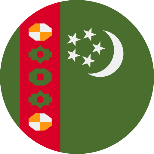 Turkmenistan  turkmenistan flags flag icon