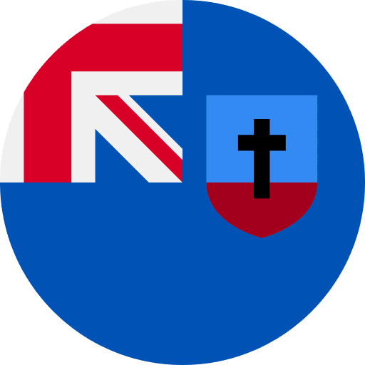 Montserrat world flags flag icon