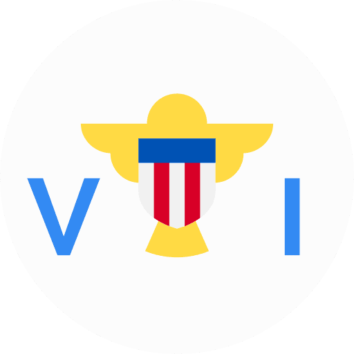 Virgin islands nation flag virgin islands icon