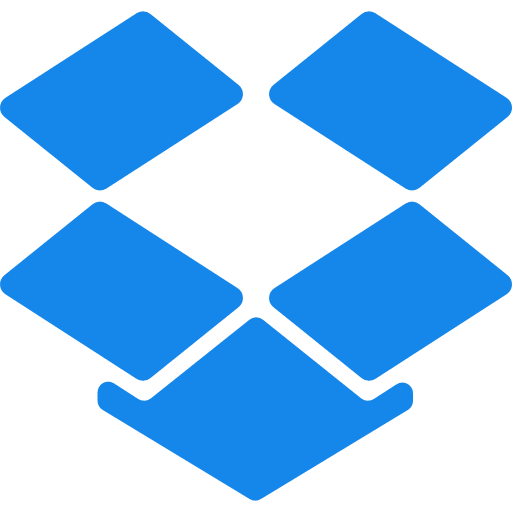 Dropbox dropbox social media brand icon Dropbox dropbox social media brand icon