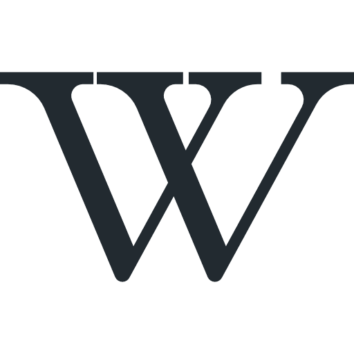 Wikipedia encyclopedia logotype brands and logotypes icon Wikipedia encyclopedia logotype brands and logotypes icon