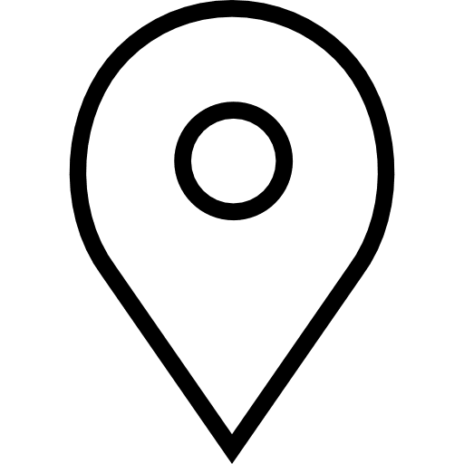 Placeholder here location pin map pointer icon