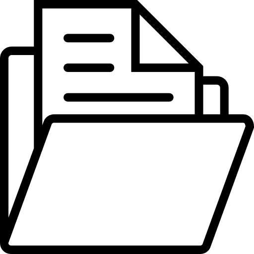 Folder data storage oracle data integrator cab files icon