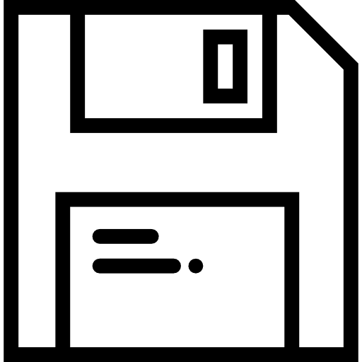 Save save file floppy disk flash disk icon